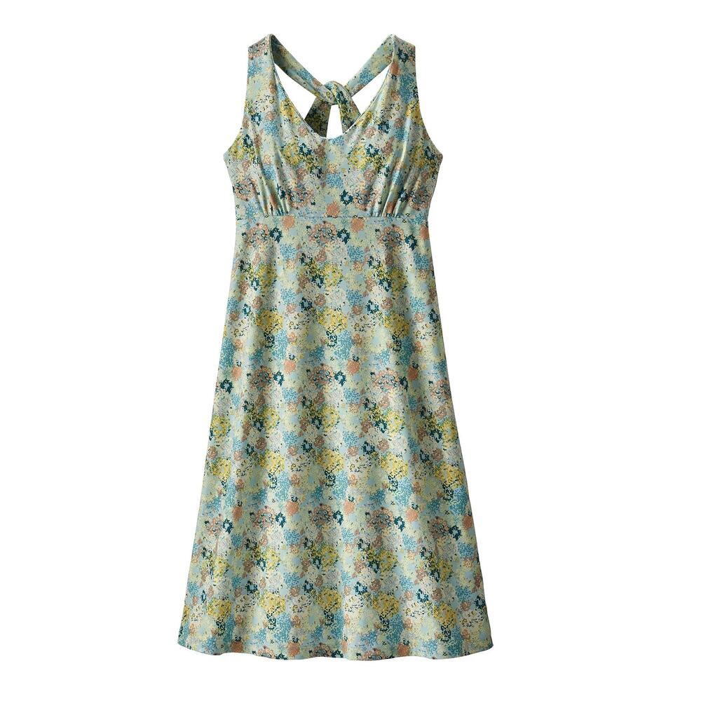 Patagonia Womens Medium Magnolia Spring Dress Floral Athletic Comfy Gorpcore